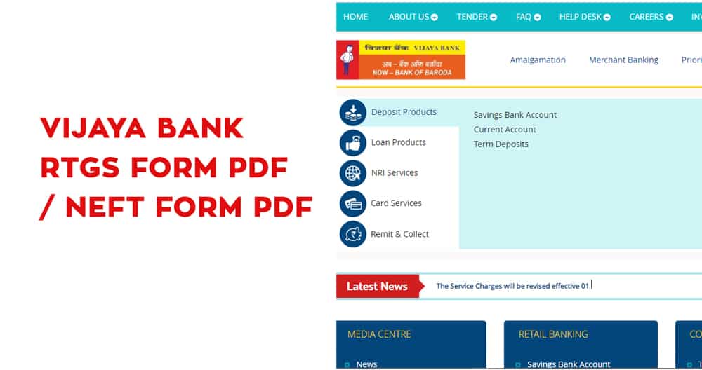 Yes Bank Rtgs Form Download